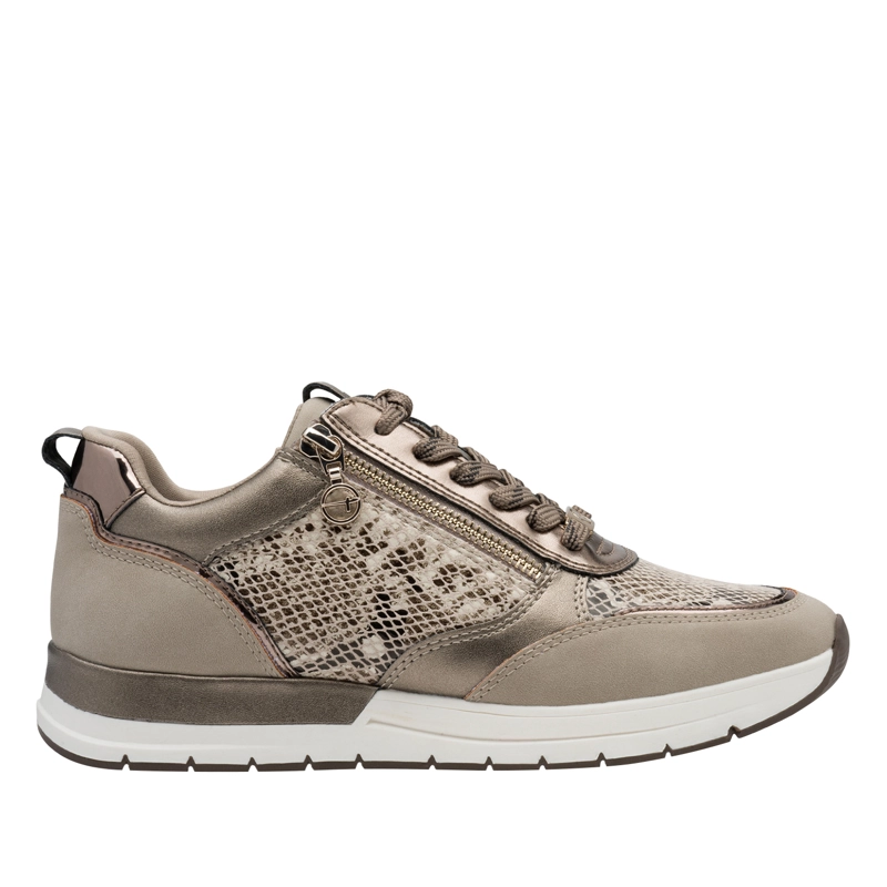 ZAPATILLA TAMARIS MUJER 23732-41 TAUPE - 1