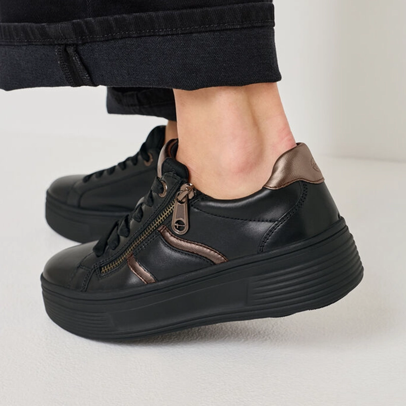 ZAPATILLA TAMARIS MUJER 83716-44 NEGRA - 3