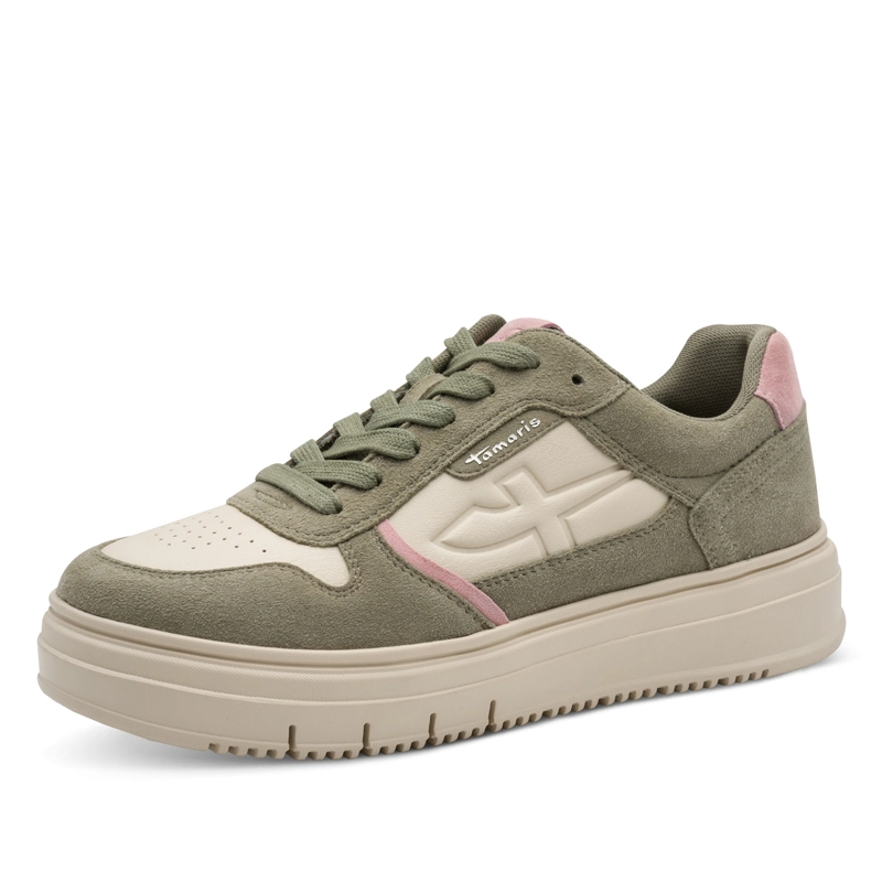 ZAPATILLA MUJER TAMARIS 23746-43 VERDE Y BLANCO - 7