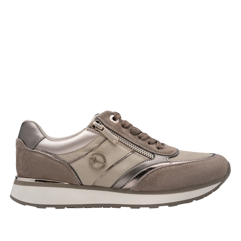 ZAPATILLA TAMARIS MUJER 23726-43 TAUPE - 1