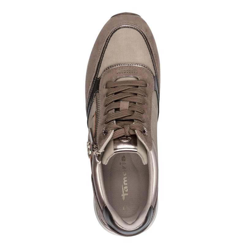 ZAPATILLA TAMARIS MUJER 23726-43 TAUPE - 5