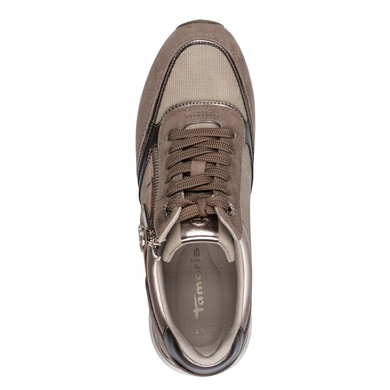 ZAPATILLA TAMARIS MUJER 23726-43 TAUPE - 5