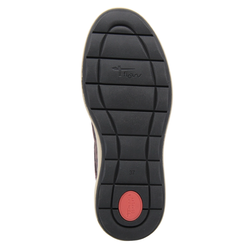 ZAPATILLA MUJER TAMARIS 83726-44 LEOPARDO BURDEO - 7