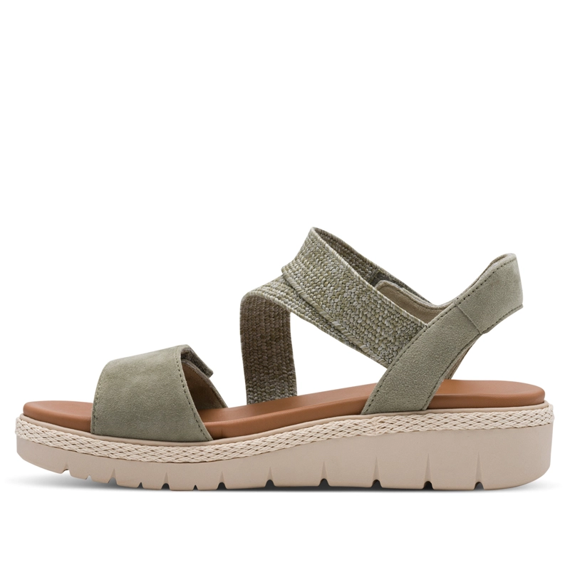 SANDALIA MUJER TAMARIS 28241-42 VERDE - 5