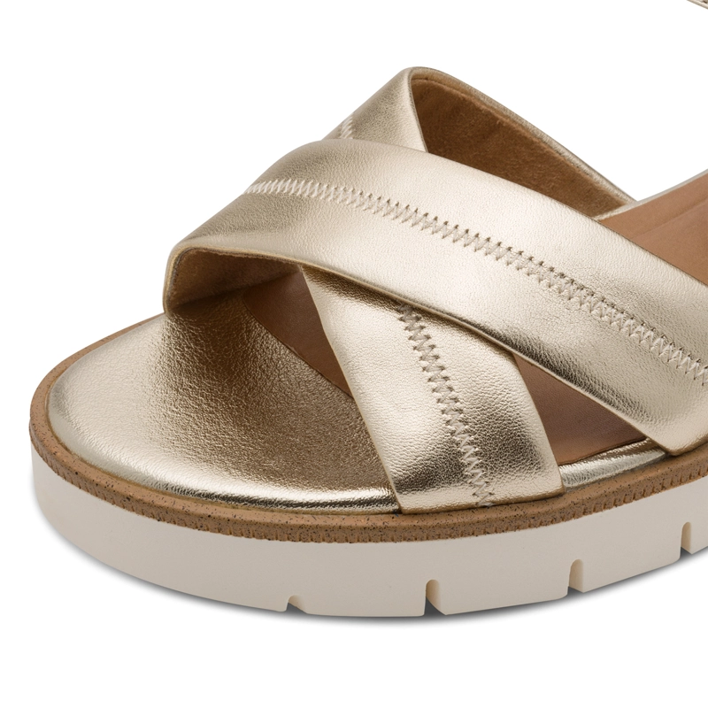 SANDALIA MUJER TAMARIS 28202-42 DORADA - 2