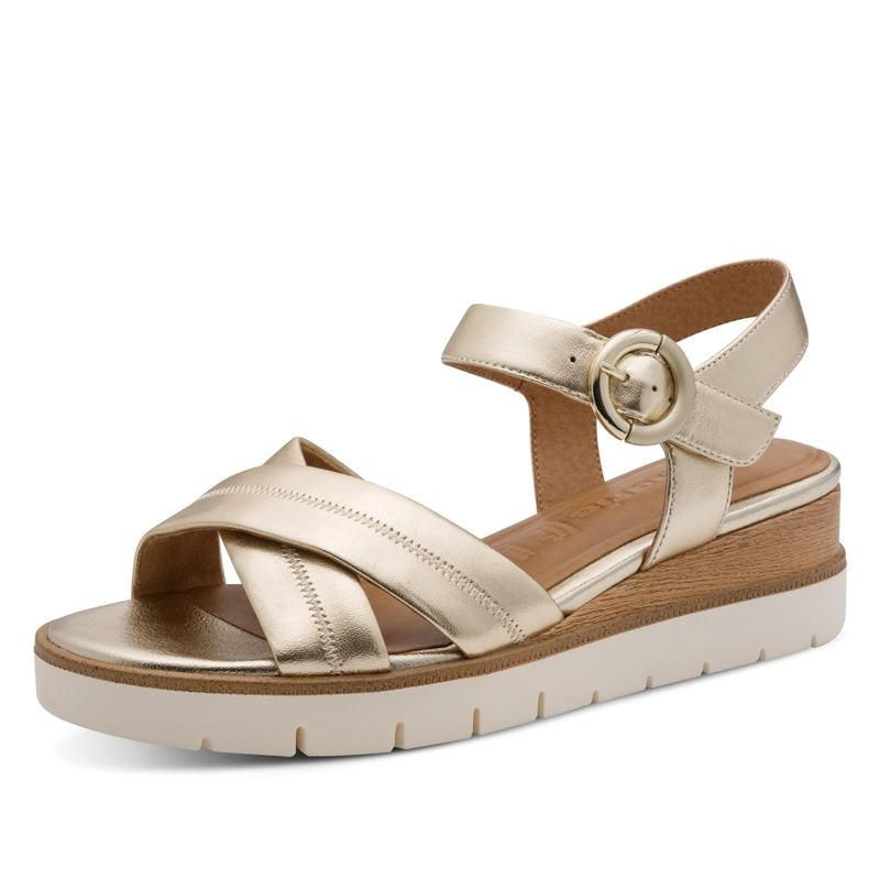 SANDALIA MUJER TAMARIS 28202-42 DORADA - 3