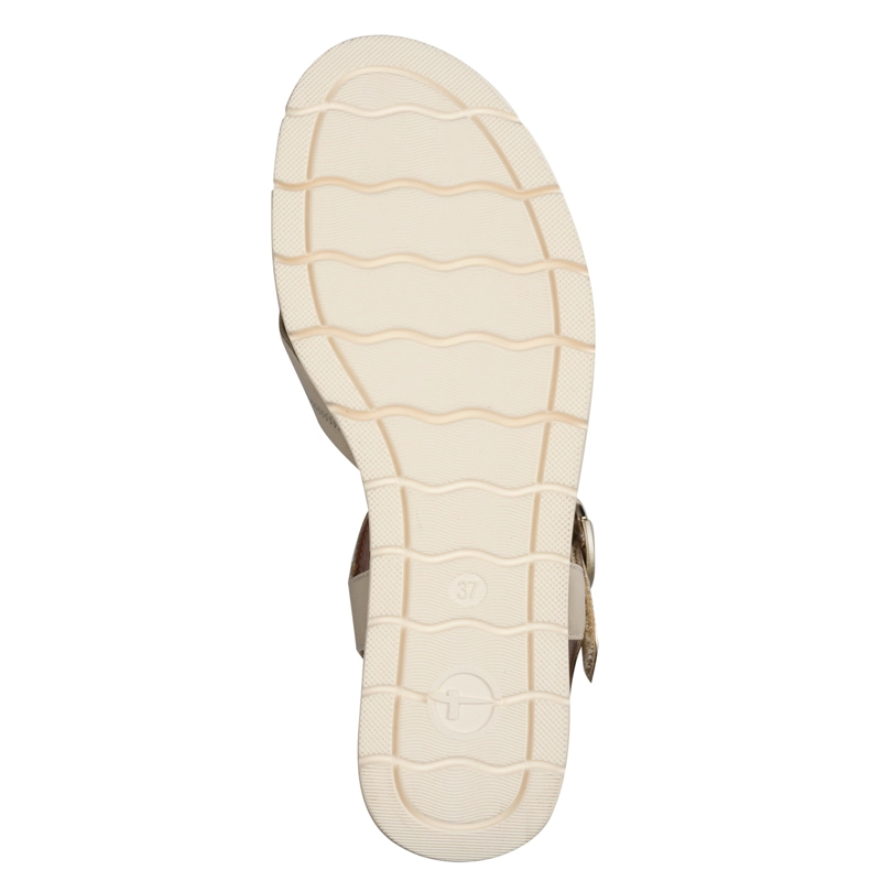 SANDALIA MUJER TAMARIS 28202-42 DORADA - 6