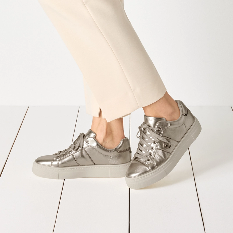 ZAPATILLA TAMARIS MUJER 23724-42 DORADA - 2