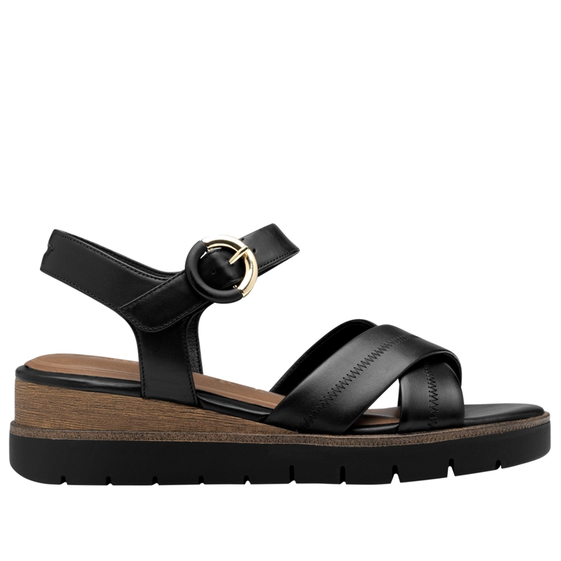 SANDALIA MUJER TAMARIS 28202-42 NEGRA - 1