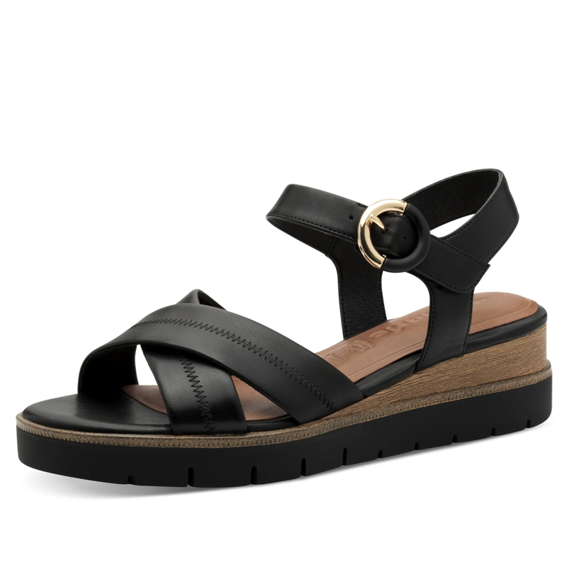 SANDALIA MUJER TAMARIS 28202-42 NEGRA - 3