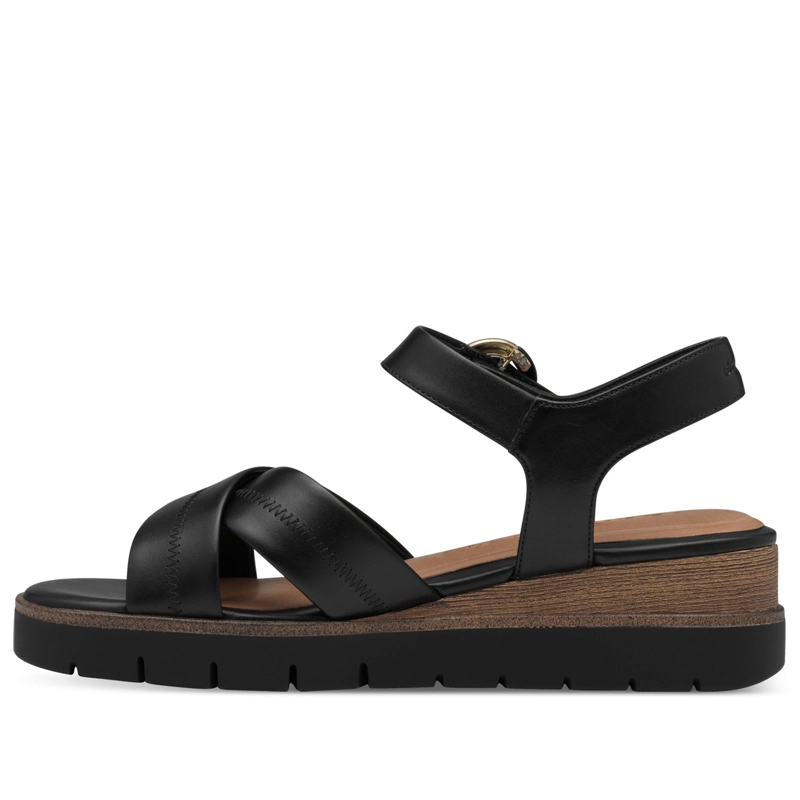 SANDALIA MUJER TAMARIS 28202-42 NEGRA - 4