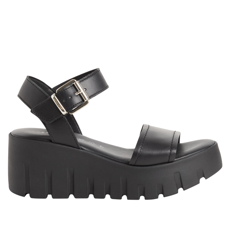 SANDALIA MUJER TAMARIS 28712-42 NEGRA - 1