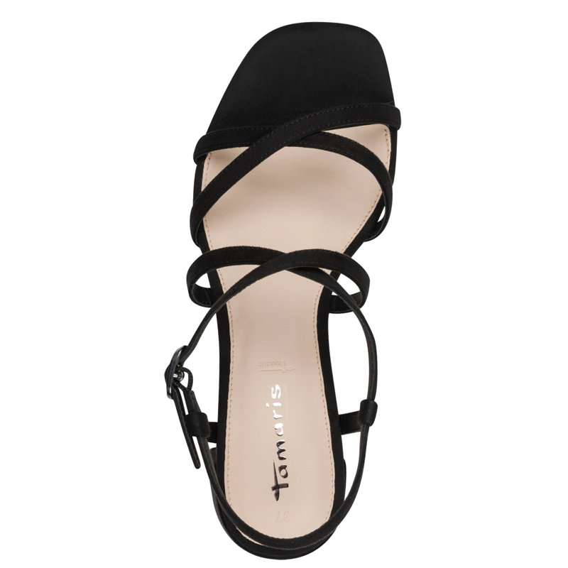 SANDALIA MUJER TAMARIS 28204-42 NEGRA - 5