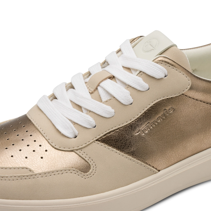 ZAPATILLA MUJER TAMARIS 23763-45 DORADA - 2