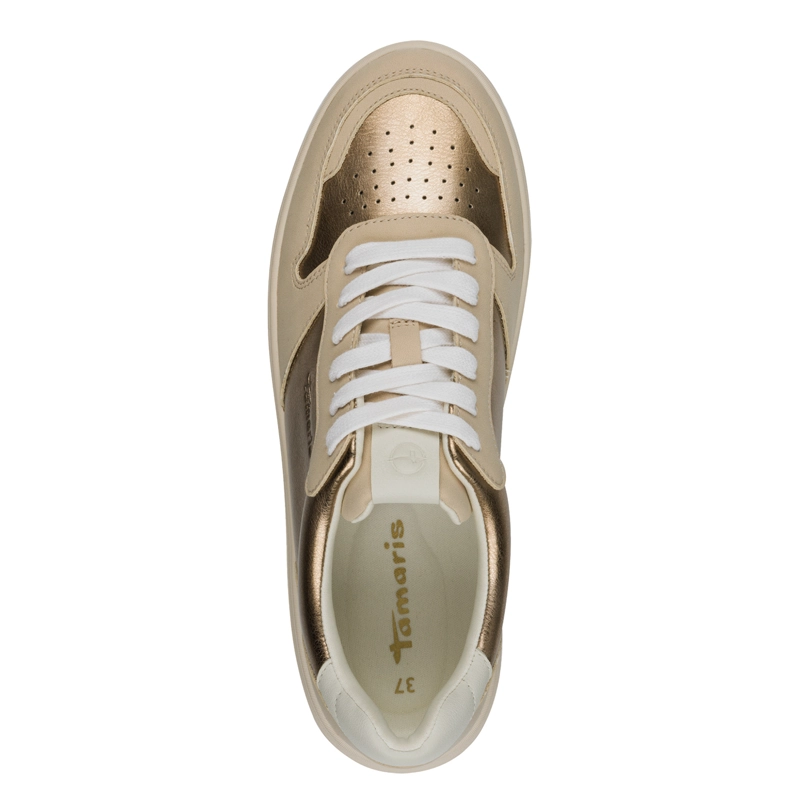 ZAPATILLA TAMARIS MUJER 23763-45 DORADA - 5
