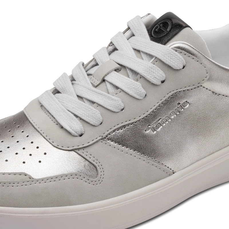 ZAPATILLA MUJER TAMARIS 23763-45 PLATEADA - 2