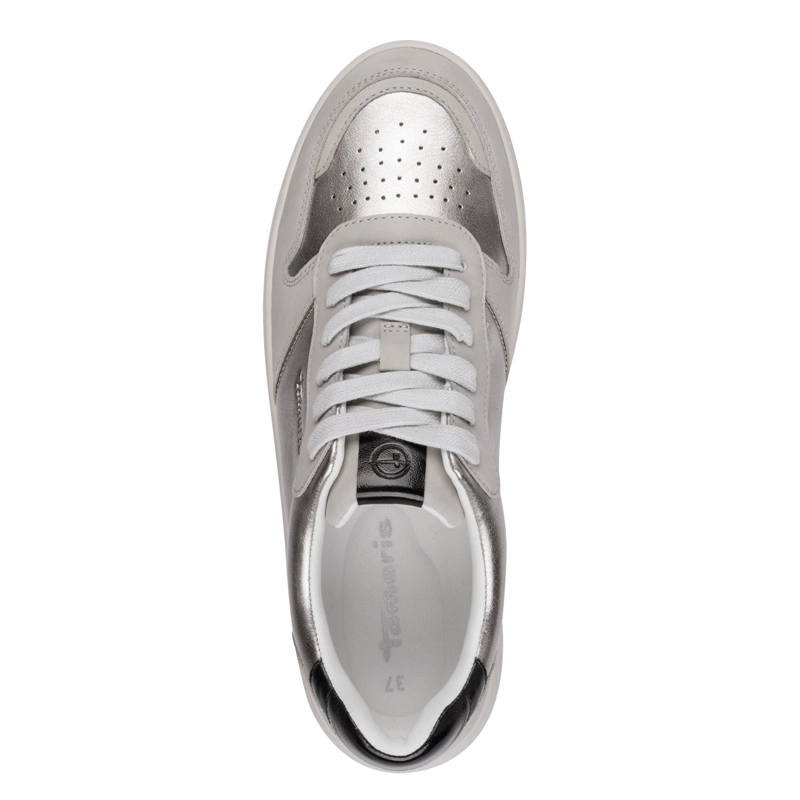 ZAPATILLA TAMARIS MUJER 23763-45 PLATEADA - 5