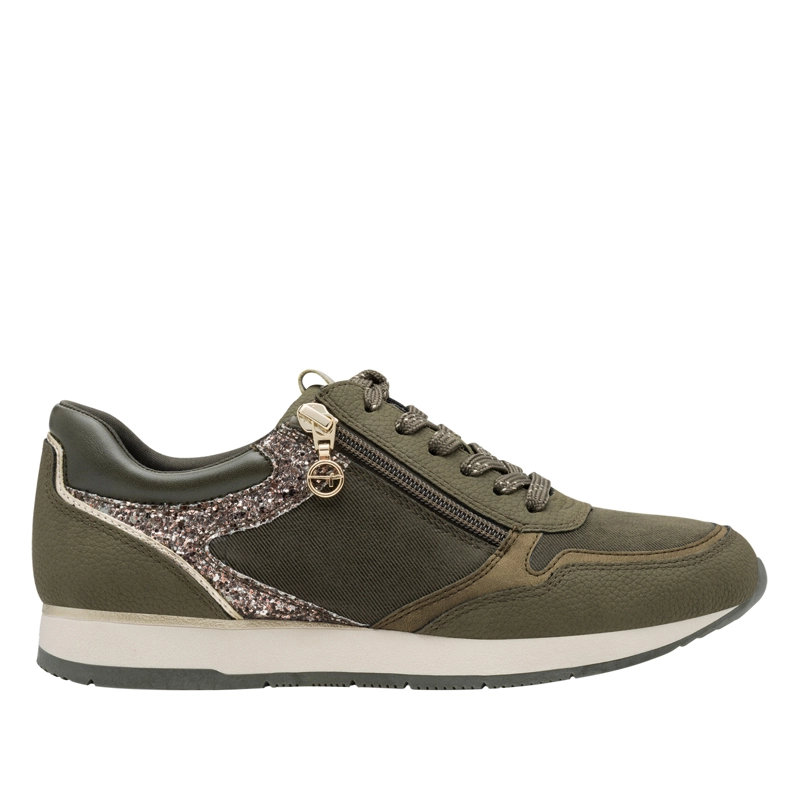 ZAPATILLA MUJER TAMARIS 23603-42 VERDE OLIVO - 1