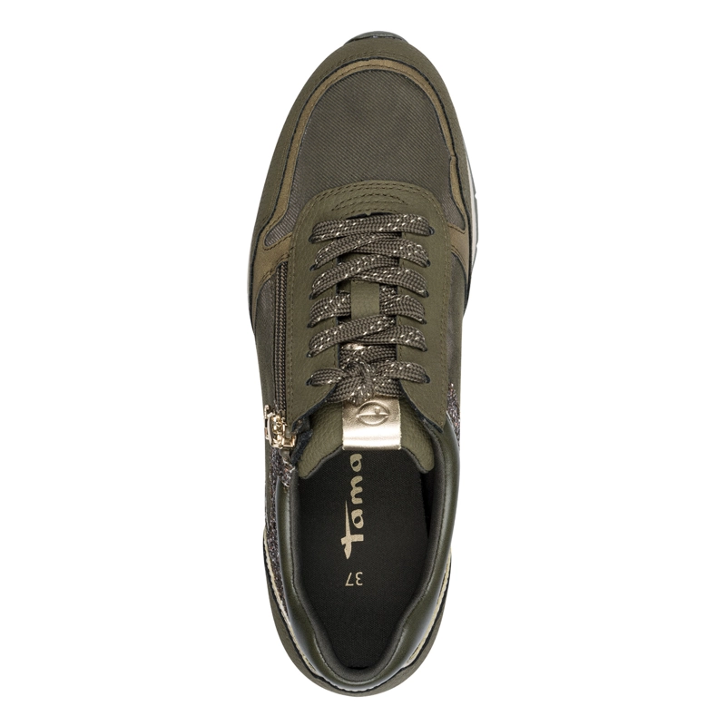 ZAPATILLA MUJER TAMARIS 23603-42 VERDE OLIVO - 5