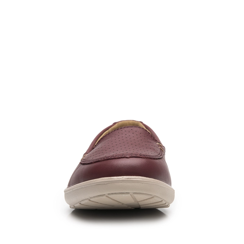 MOCASIN MUJER AMELIE 101912 ROJO - 4