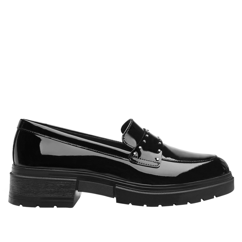 MOCASIN MUJER ANTICA 131902 NEGRO - 1