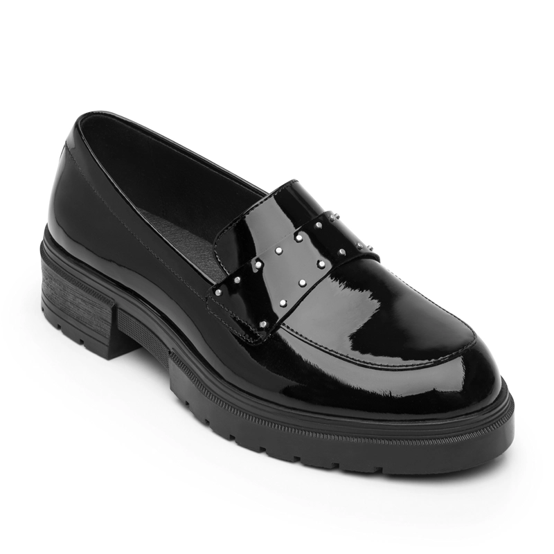 MOCASIN MUJER ANTICA 131902 NEGRO - 3