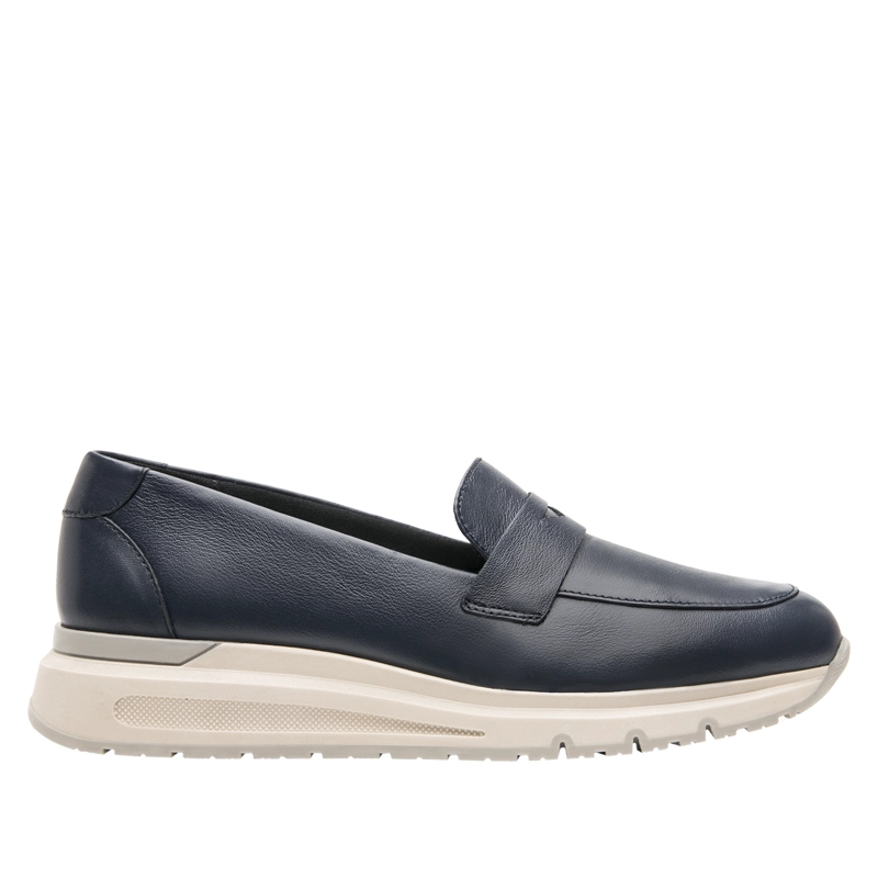 MOCASIN MUJER MILDRED 137002 AZUL MARINO - 1