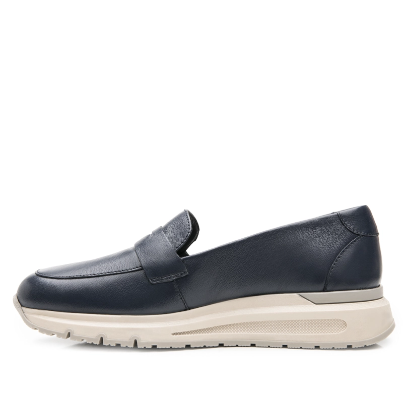 MOCASIN MUJER MILDRED 137002 AZUL MARINO - 4