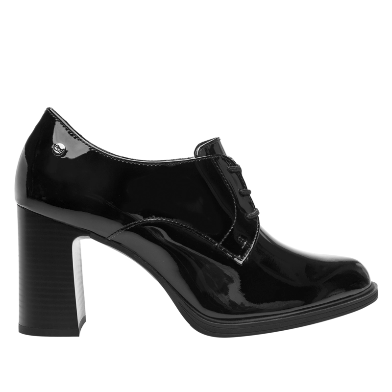 BOOTIE MUJER MARIELA 130610 NEGRO CHAROL - 1