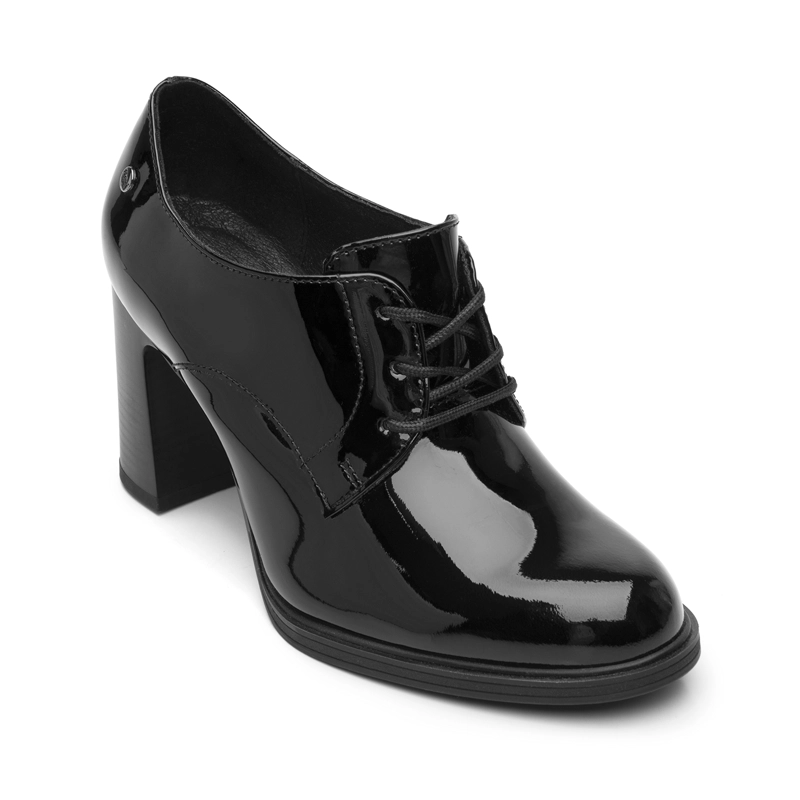 BOOTIE MUJER MARIELA 130610 NEGRO CHAROL - 2