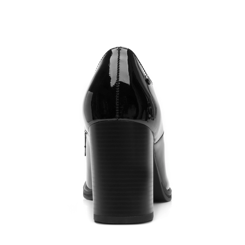 BOOTIE MUJER MARIELA 130610 NEGRO CHAROL - 6