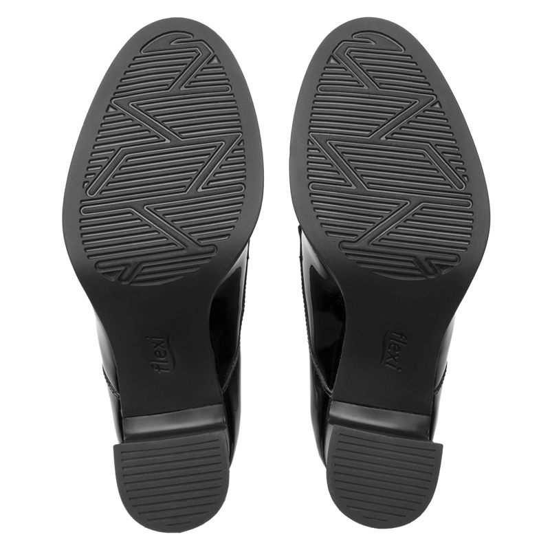 BOOTIE MUJER MARIELA 130610 NEGRO CHAROL - 8