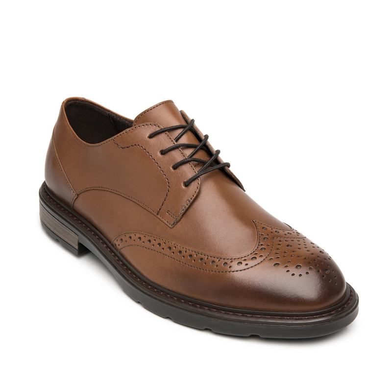 ZAPATO HOMBRE HERRAN 419407 CAFE - 2