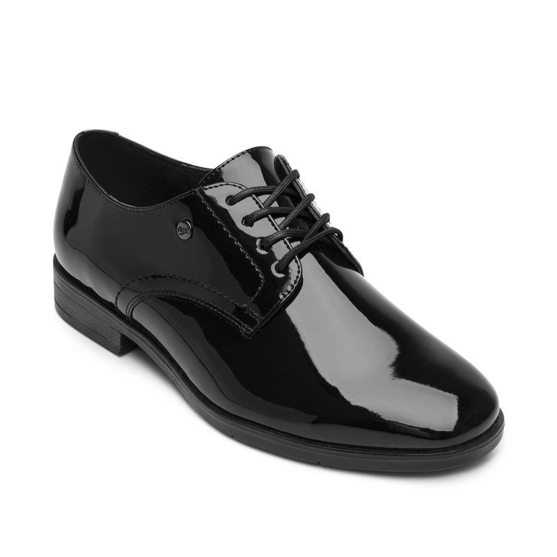 ZAPATO MUJER LORELA 137202 NEGRO CHAROL - 2