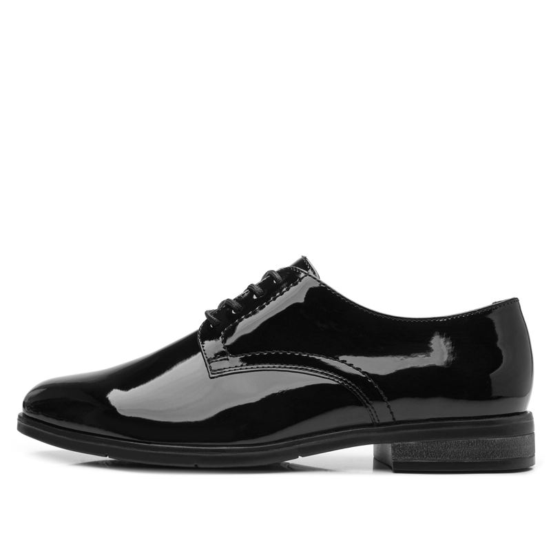 ZAPATO MUJER LORELA 137202 NEGRO CHAROL - 4