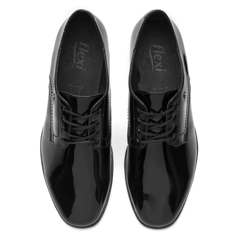 ZAPATO MUJER LORELA 137202 NEGRO CHAROL - 7