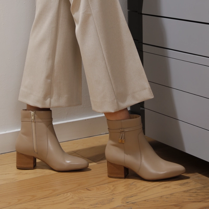 BOTIN MUJER ANNETTE 137504 BEIGE - 3