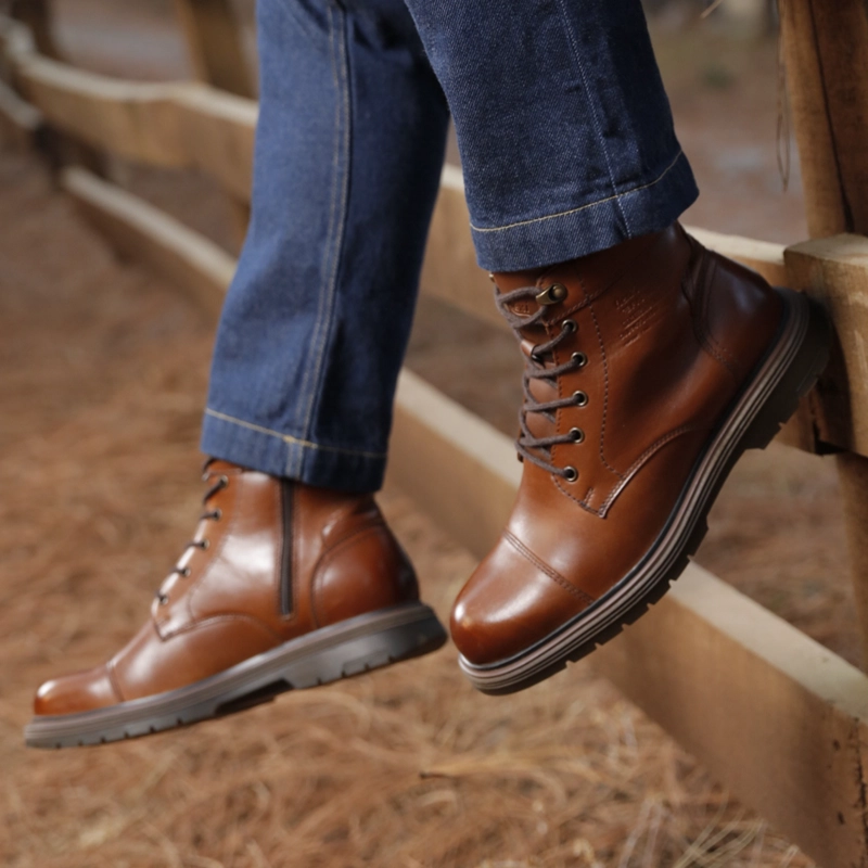 BOTIN HOMBRE KUNO 421703 CAFE - 3