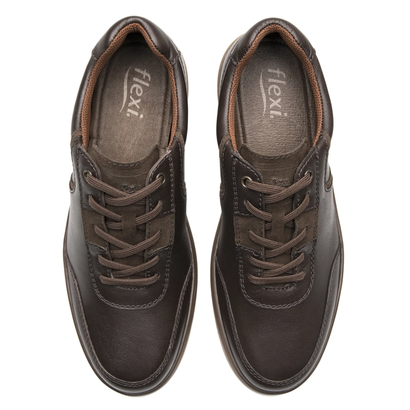 ZAPATILLA HOMBRE HELIOS 421802 CAFE CHOCOLATE - 7