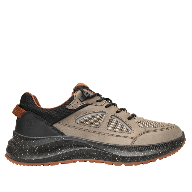ZAPATO FLEXI OUTDOOR HOMBRE LAWSON 420306 TAUPE Y NEGRO - 1