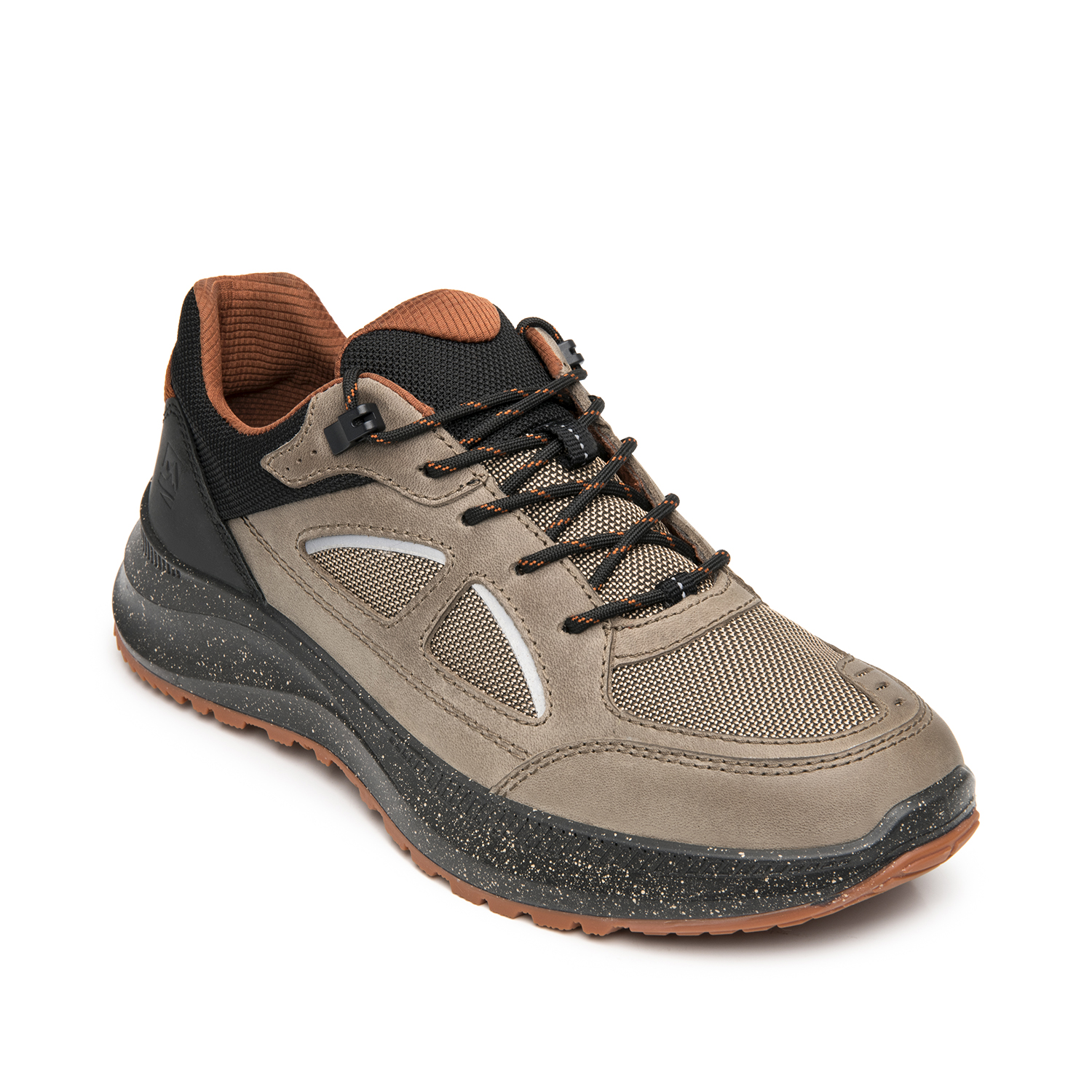ZAPATO FLEXI OUTDOOR HOMBRE LAWSON 420306 TAUPE Y NEGRO - 2