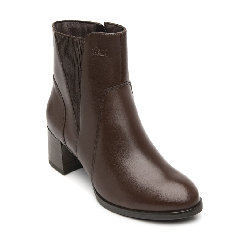 BOTIN MUJER MERCEDES 137304 CAFE - 2
