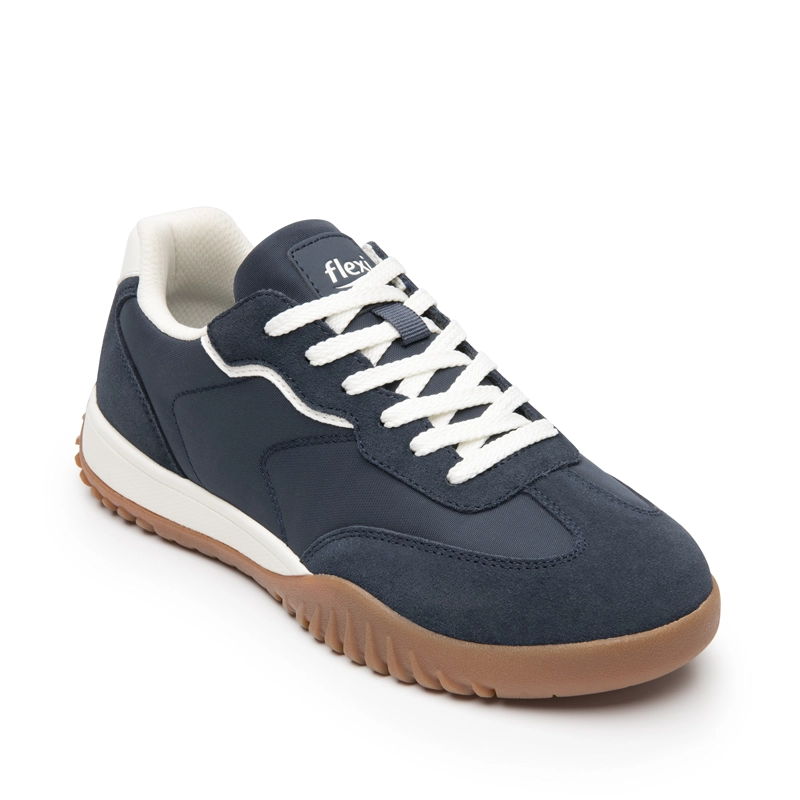ZAPATILLA MUJER NAOKI 138502 AZUL MARINO - 2
