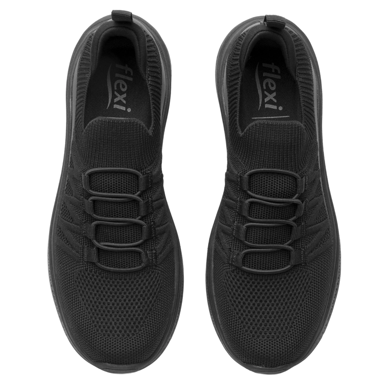 ZAPATILLA MUJER KINDRA 141202 NEGRA - 6