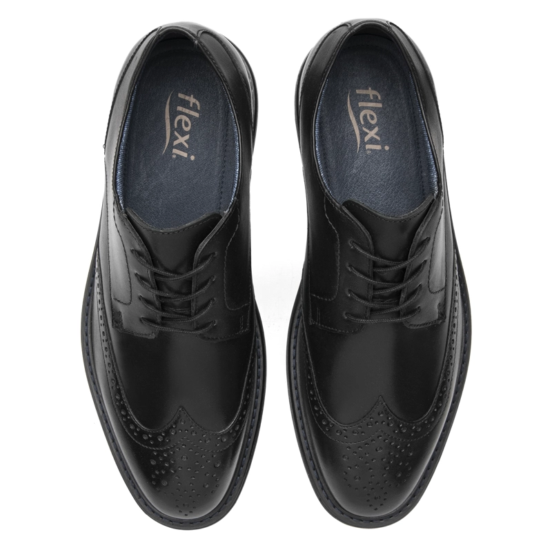 ZAPATO HOMBRE HERRAN 419407 NEGRO - 6