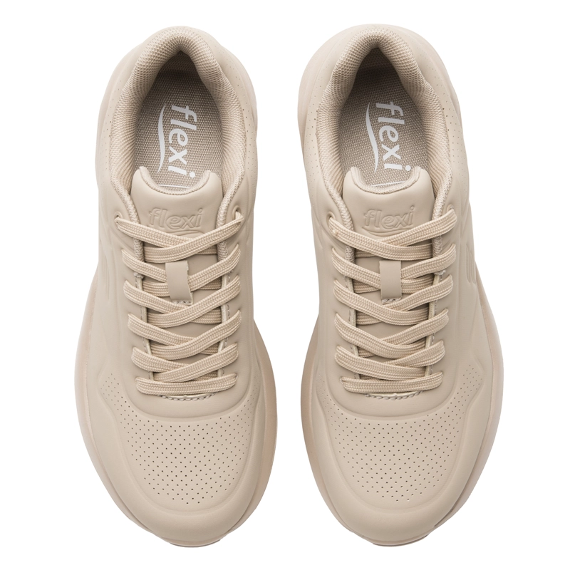 ZAPATILLA MUJER SALUMA 131501 TAUPE - 6