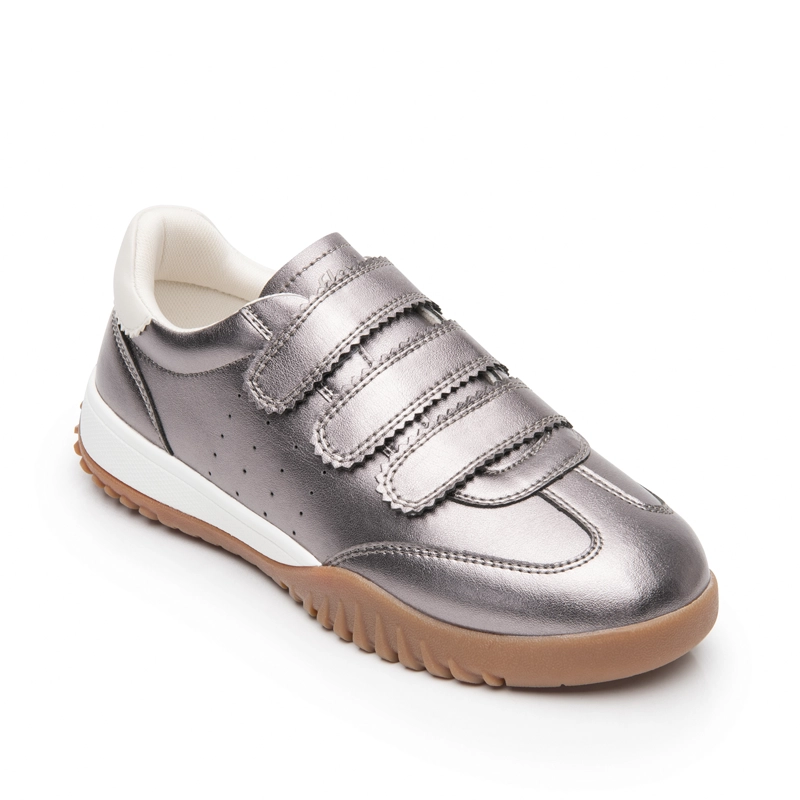 ZAPATILLA MUJER NAOKI 138503 METALICA - 2