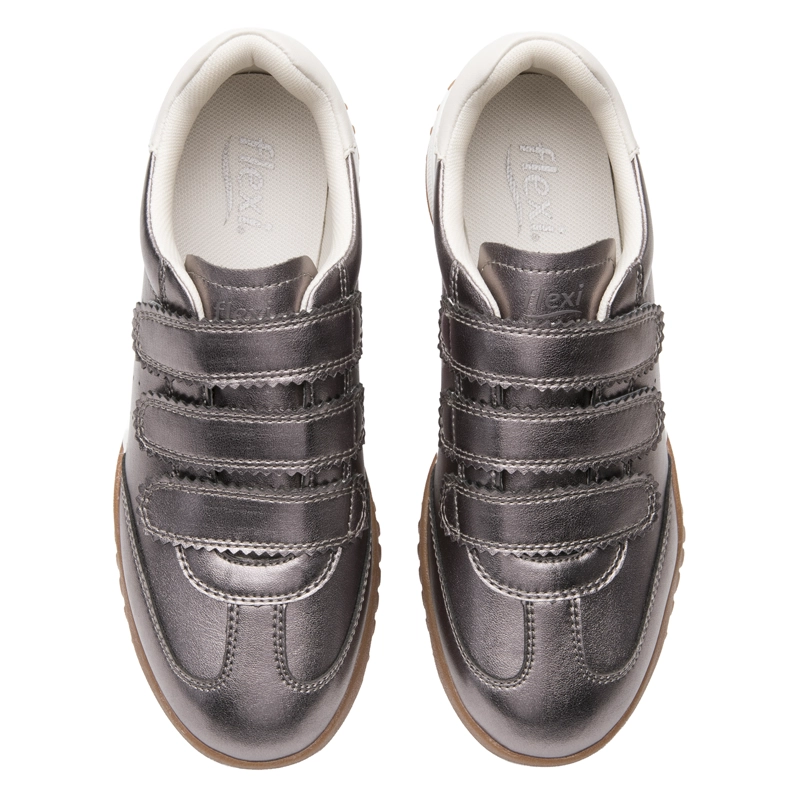 ZAPATILLA MUJER NAOKI 138503 METALICA - 6