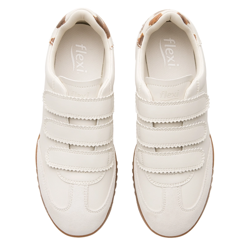 ZAPATILLA FLEXI MUJER NAOKI 138503 BEIGE - 6