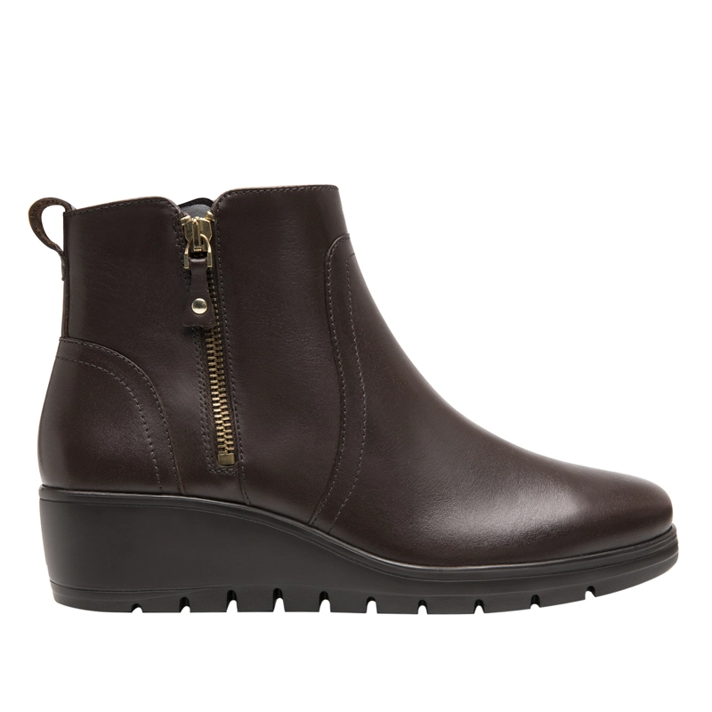 BOTIN MUJER CATALEYA 104827 CAFE  MADERA - 1